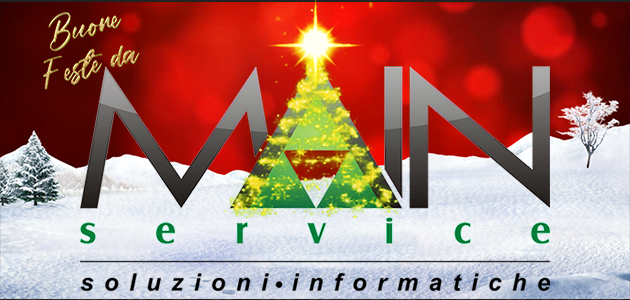 Natale 2022: Main Service pronta a festeggiare con voi!